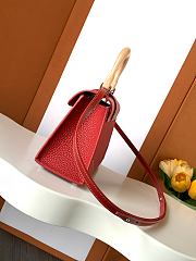 Fortok Goyard Saigon Mini Red 15 x 7.5 x 20 cm - 4