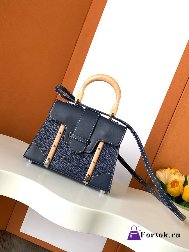 Fortok Goyard Saigon Mini Navy 15 x 7.5 x 20 cm - 1