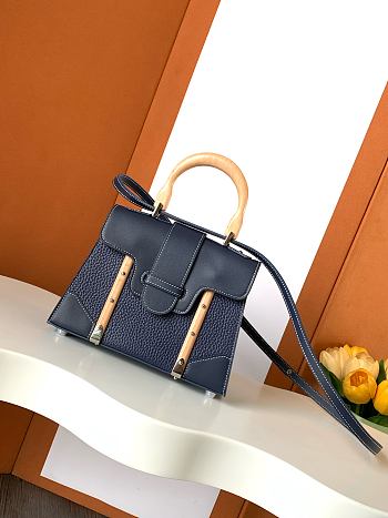 Fortok Goyard Saigon Mini Navy 15 x 7.5 x 20 cm