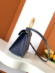 Fortok Goyard Saigon Mini Navy 15 x 7.5 x 20 cm - 5