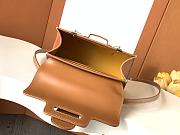 Fortok Goyard Saigon Mini Brown 15 x 7.5 x 20 cm - 6