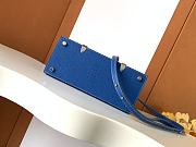 Fortok Goyard Saigon Mini Blue 15 x 7.5 x 20 cm - 6