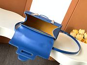 Fortok Goyard Saigon Mini Blue 15 x 7.5 x 20 cm - 4