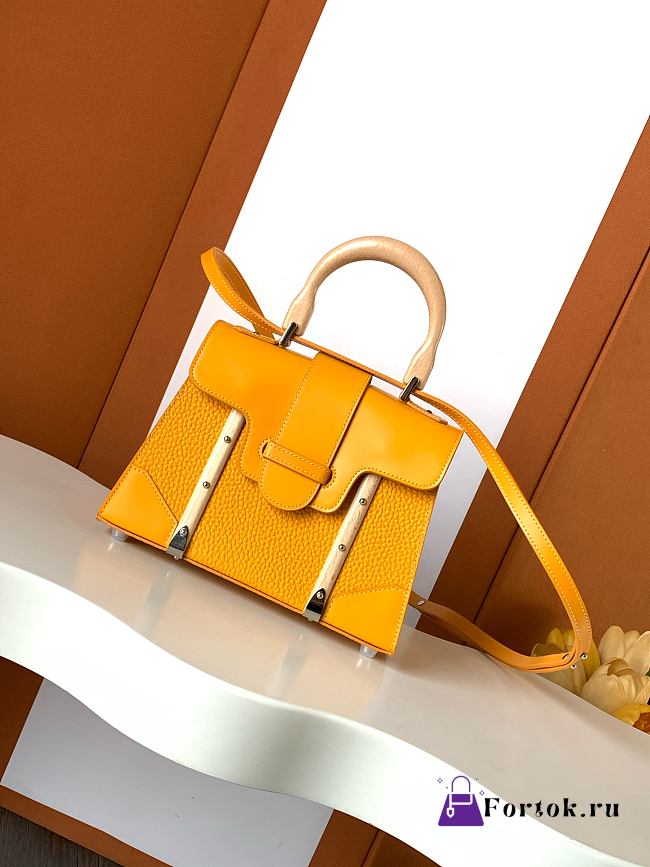 Fortok Goyard Saigon Mini Yellow 15 x 7.5 x 20 cm - 1