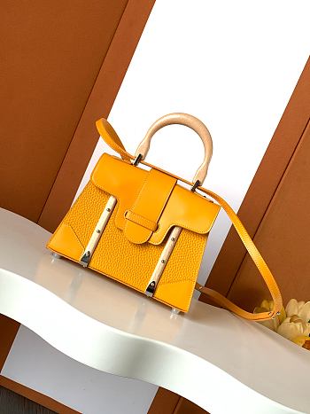 Fortok Goyard Saigon Mini Yellow 15 x 7.5 x 20 cm