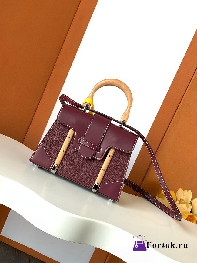 Fortok Goyard Saigon Mini Rouge 15 x 7.5 x 20 cm - 1