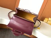 Fortok Goyard Saigon Mini Rouge 15 x 7.5 x 20 cm - 6