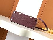 Fortok Goyard Saigon Mini Rouge 15 x 7.5 x 20 cm - 5