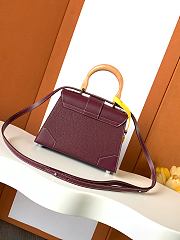 Fortok Goyard Saigon Mini Rouge 15 x 7.5 x 20 cm - 4