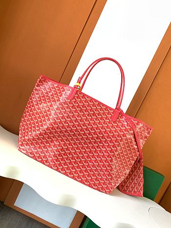 Fortok GOYARD Limited 2025 Saint Louis PM Reversible Bag Tote Red 28 x 15 x 34 cm