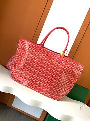 Fortok GOYARD Limited 2025 Saint Louis PM Reversible Bag Tote Red 28 x 15 x 34 cm - 2