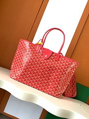 Fortok GOYARD Limited 2025 Saint Louis PM Reversible Bag Tote Red 02 28 x 15 x 34 cm - 1