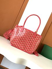 Fortok GOYARD Limited 2025 Saint Louis Mini Reversible Bag Tote Red 20 x 20 x 8 cm - 2