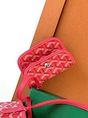 Fortok GOYARD Limited 2025 Saint Louis Mini Reversible Bag Tote Red 20 x 20 x 8 cm - 5