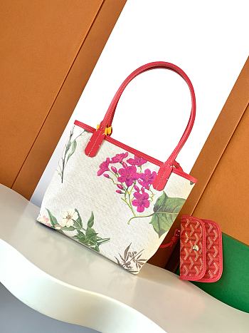 Fortok GOYARD Limited 2025 Saint Louis Mini Reversible Bag Tote Red 20 x 20 x 8 cm