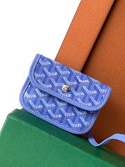 Fortok GOYARD Limited 2025 Saint Louis Mini Reversible Bag Tote Blue 20 x 20 x 8 cm - 2