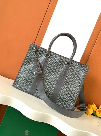 Fortok Goyard Morvan Grey 39 × 6.5 × 29 cm