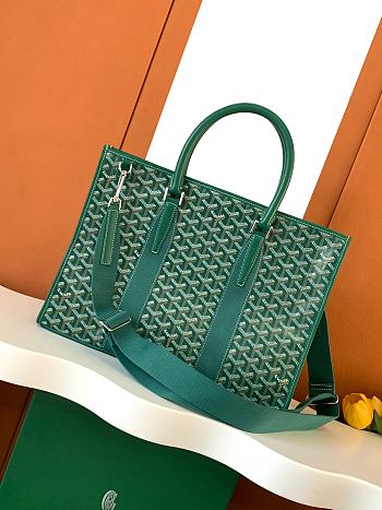 Fortok Goyard Morvan Green 39 × 6.5 × 29 cm