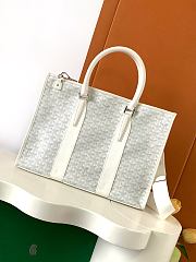 Fortok Goyard Morvan White 39 × 6.5 × 29 cm - 4