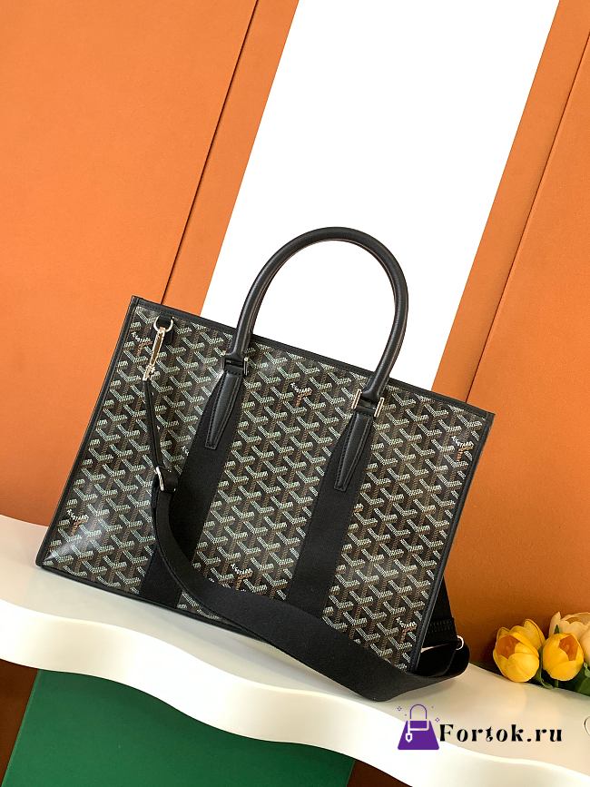 Fortok Goyard Morvan Black 39 × 6.5 × 29 cm - 1
