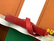 Fortok Goyard Morvan Red 39 × 6.5 × 29 cm - 5