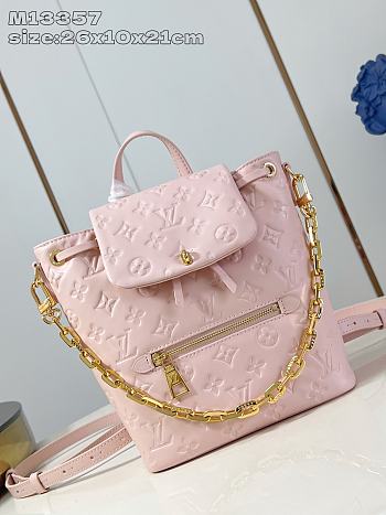 Fortok Louis Vuitton Coussin Backpack Pink 20 x 7 x 15 cm