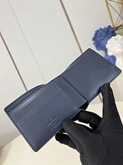 Fortok Louis Vuitton Multiple Wallet Navy Blue M14787 11.5 x 9 x 1.5 cm - 6