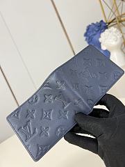 Fortok Louis Vuitton Multiple Wallet Navy Blue M14787 11.5 x 9 x 1.5 cm - 4