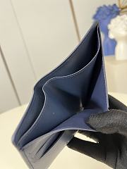 Fortok Louis Vuitton Multiple Wallet Navy Blue M14787 11.5 x 9 x 1.5 cm - 5