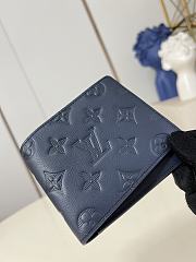 Fortok Louis Vuitton Multiple Wallet Navy Blue M14787 11.5 x 9 x 1.5 cm - 2