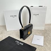 Fortok Celine Josephine Bag Black 18.5 x 13 x 5 CM - 6