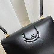 Fortok Celine Josephine Bag Black 18.5 x 13 x 5 CM - 3