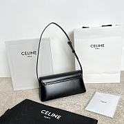 Fortok Celine Triomphe handbag Black 24x8x11.5cm - 4