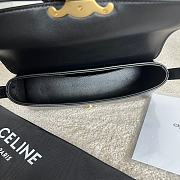 Fortok Celine Triomphe handbag Black 24x8x11.5cm - 2