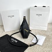 FORTOK Teen Celine Lulu IN SUPPLE GRAINED CALFSKIN Black 21 x 24 x 5 CM - 6