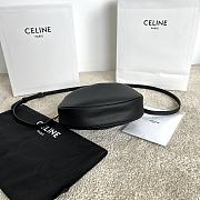 FORTOK Teen Celine Lulu IN SUPPLE GRAINED CALFSKIN Black 21 x 24 x 5 CM - 4