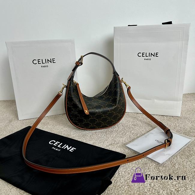 FORTOK Teen Celine Lulu IN SUPPLE GRAINED CALFSKIN 21 x 24 x 5 CM - 1