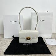 Fortok Celine Josephine Bag White 18.5 x 13 x 5 CM - 1
