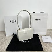 Fortok Celine Josephine Bag White 18.5 x 13 x 5 CM - 6