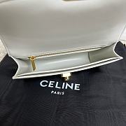 Fortok Celine Josephine Bag White 18.5 x 13 x 5 CM - 3