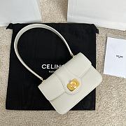 Fortok Celine Josephine Bag White 18.5 x 13 x 5 CM - 2