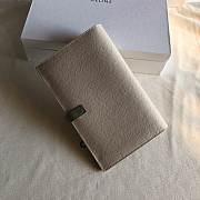 Fortok Celine Medium Strap Wallet Ebony 02 19cm - 6