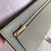 Fortok Celine Medium Strap Wallet Ebony 02 19cm - 3