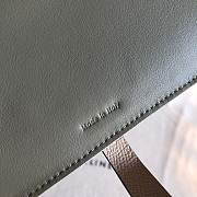 Fortok Celine Medium Strap Wallet Ebony 02 19cm - 2