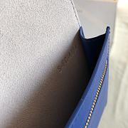 Fortok Celine Medium Strap Wallet White 19cm - 5