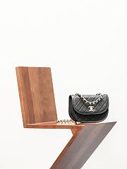 Fortok Chanel Messenger Bag Black 15 x 20 x 7 cm - 1