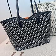 Fortok Moynat Canvas M Tote Bag Black Large 53x33x17cm - 4