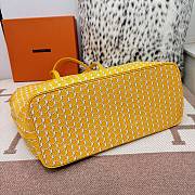 Fortok Moynat Canvas M Tote Bag Yellow Large 53x33x17cm - 3