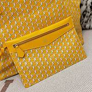 Fortok Moynat Canvas M Tote Bag Yellow Large 53x33x17cm - 6