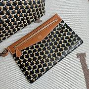Fortok Moynat Canvas M Tote Bag Brown Large 53x33x17cm - 5